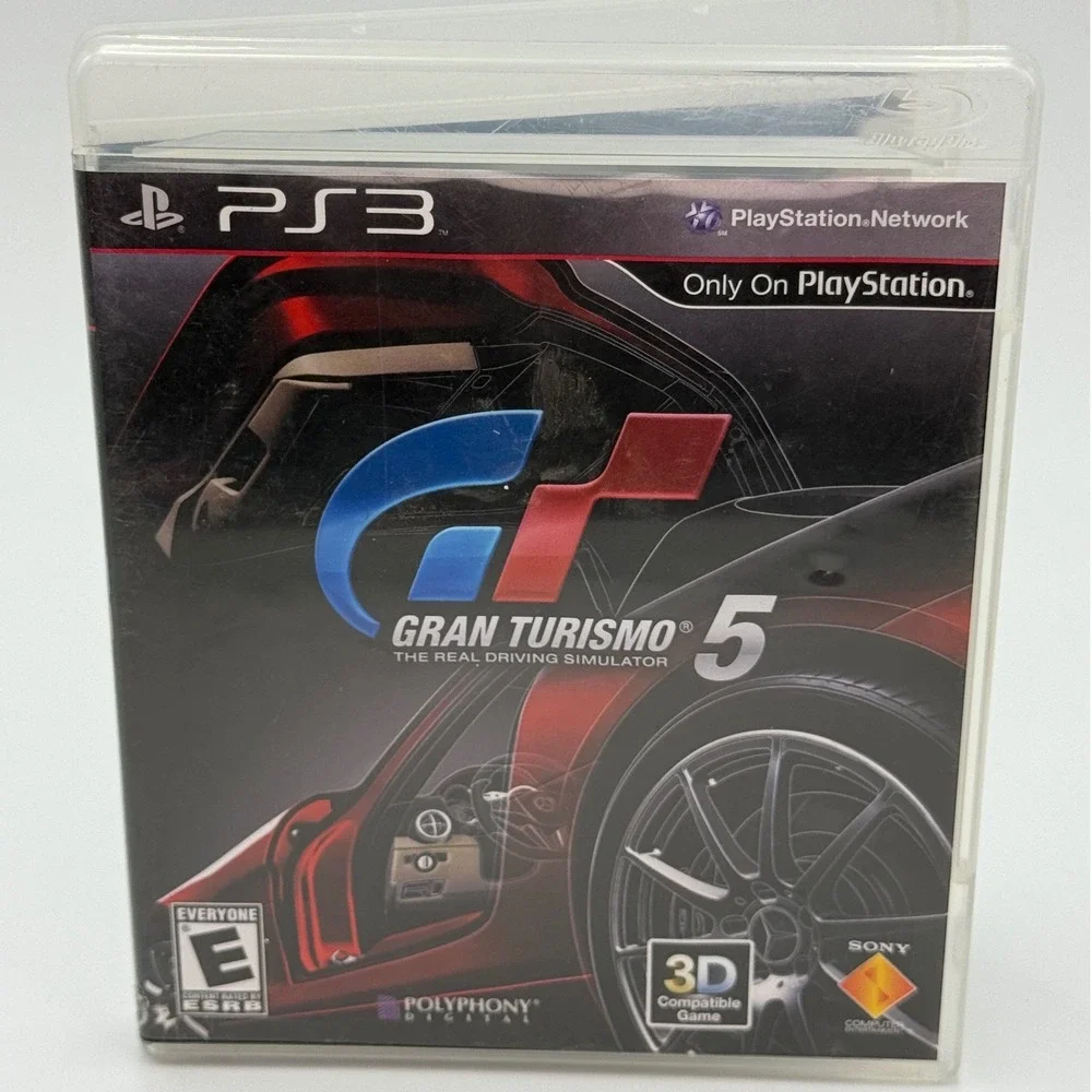 Gran Turismo 5 Sony PlayStation 3 PS3 Racing Simulator Game CIB BCUS-98114